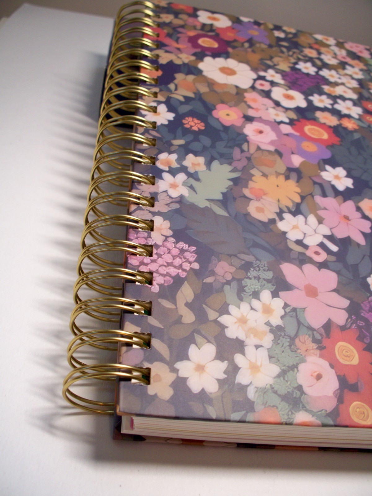 Large Spiral Notebook with Dividers & Tabs, 8.5″ x 11″ Hardcover 5 Subject No…