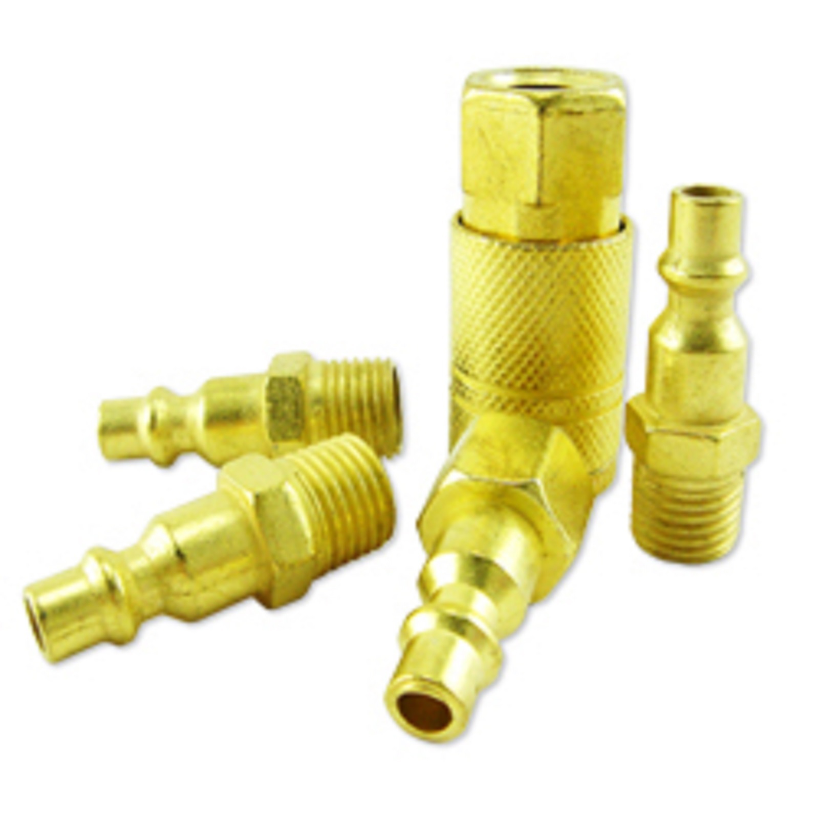 5 Pc Quick Coupler Set Brass Coupler Set Air Hose Coupler Air Hose Connectors