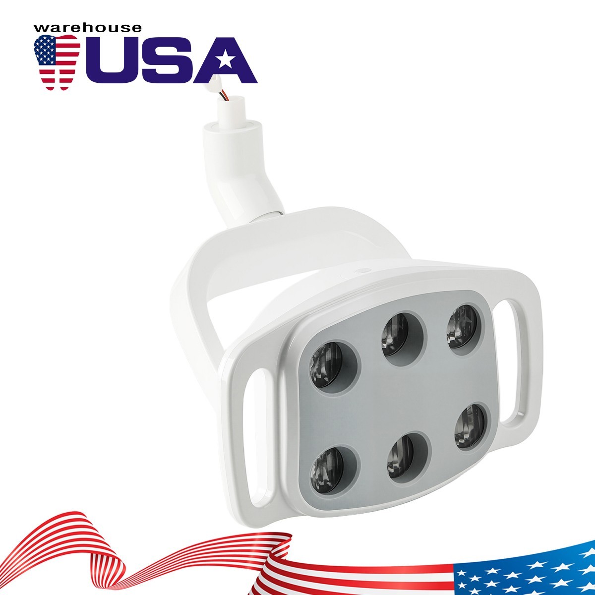 US Dental 6 LED White Light Operating Lamp Induction For Dental Unit Chair