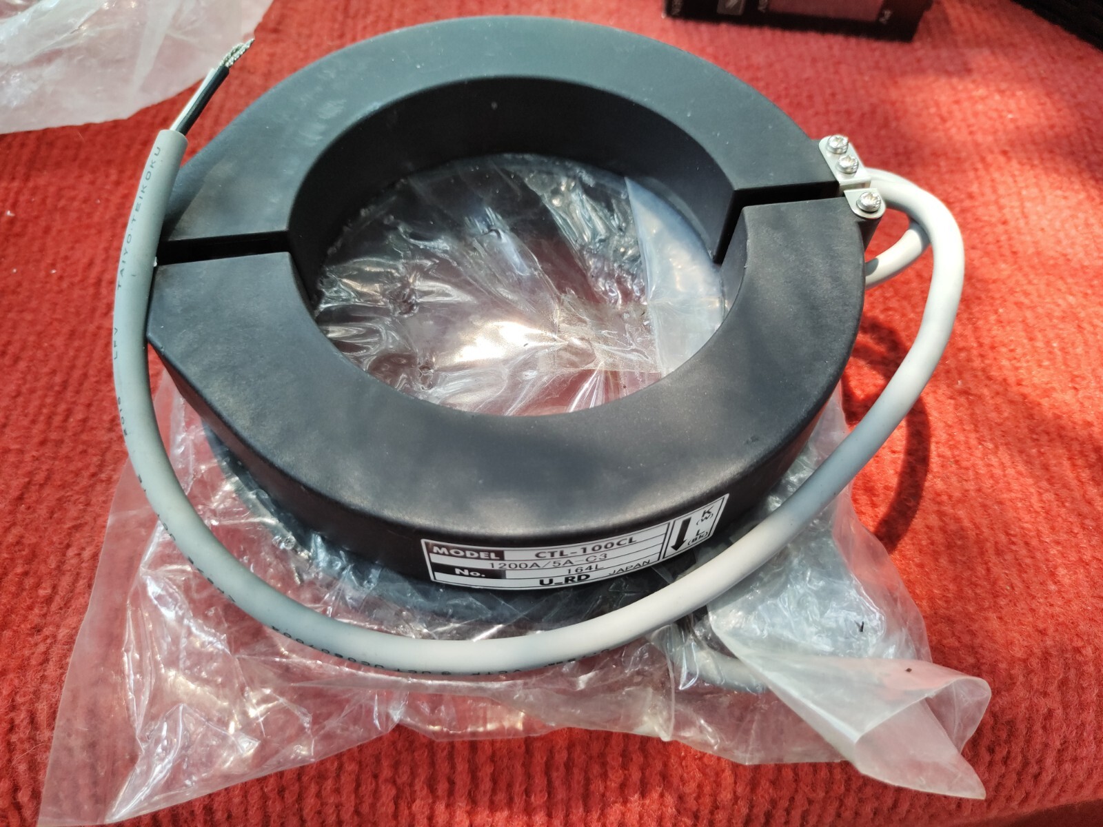 P:MP8 U_RD CTL- 100CL 1200A/5A-C3 , 164L wire clamp ac current sensor