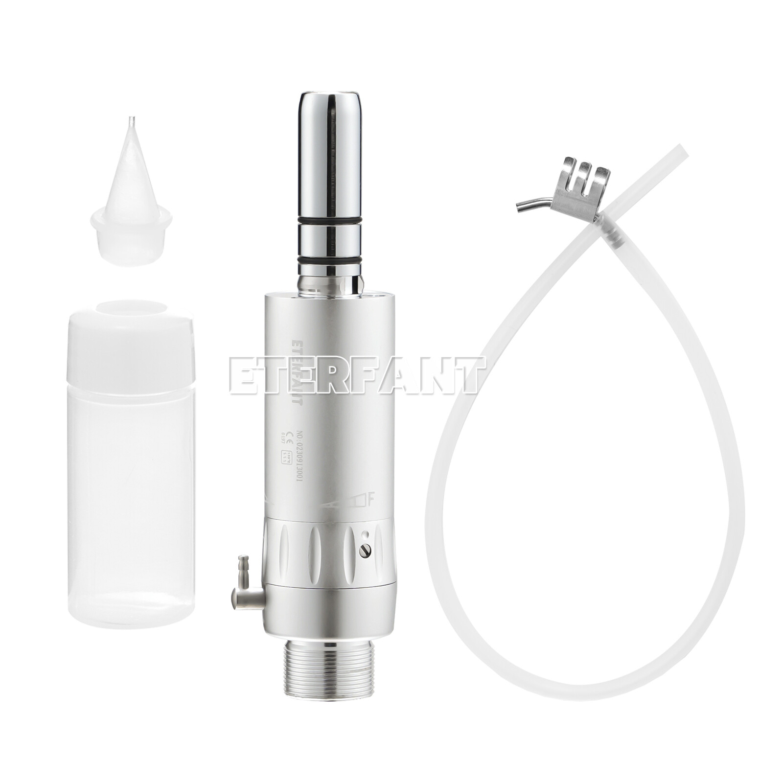 5xETERFANT Dental Inner Water Spray Air Motor Low Speed Handpiece Push Button 2H
