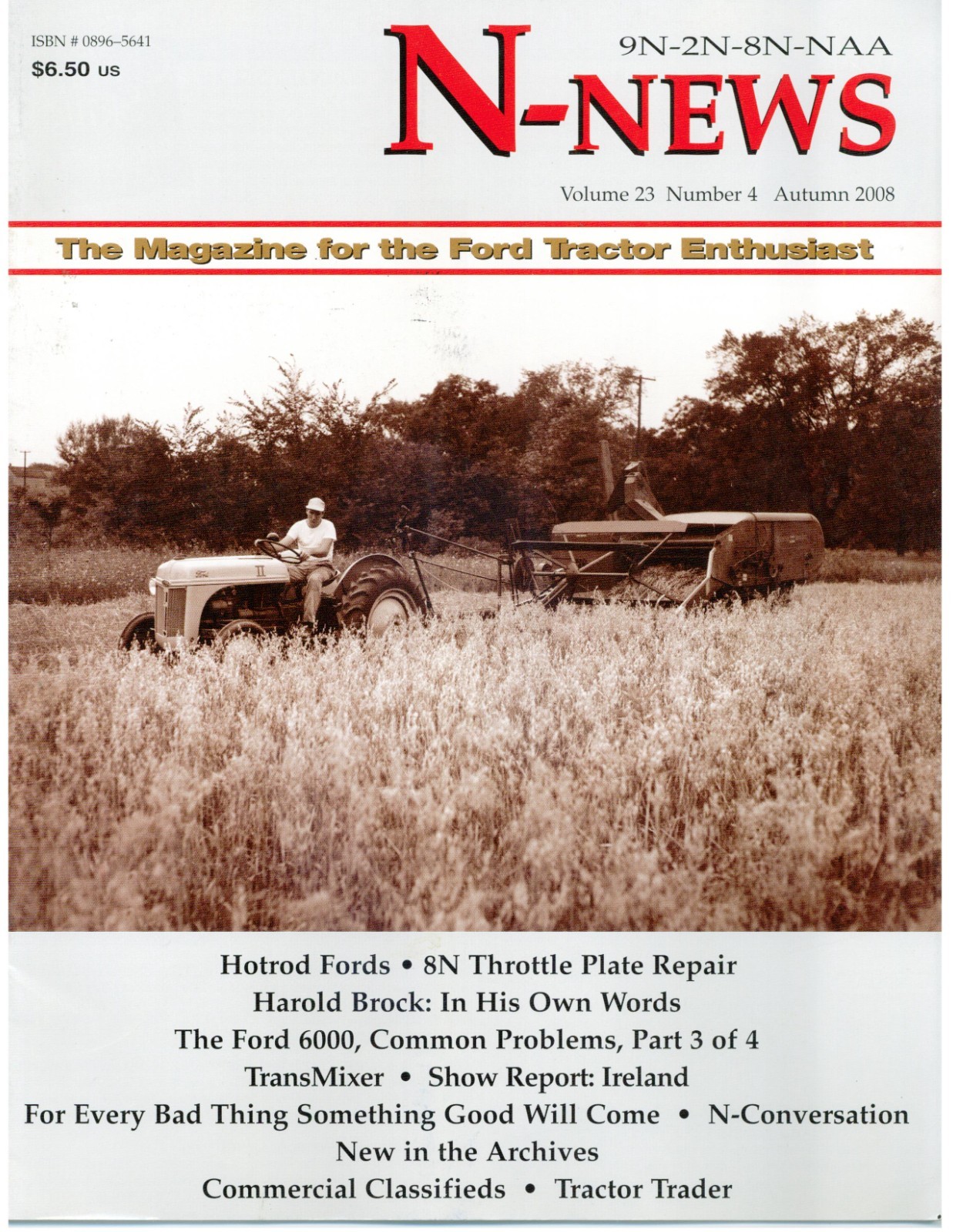 FORD 6000 series Tractor 1962-1967 Commander, Hotrod V-8 Ford Tractors