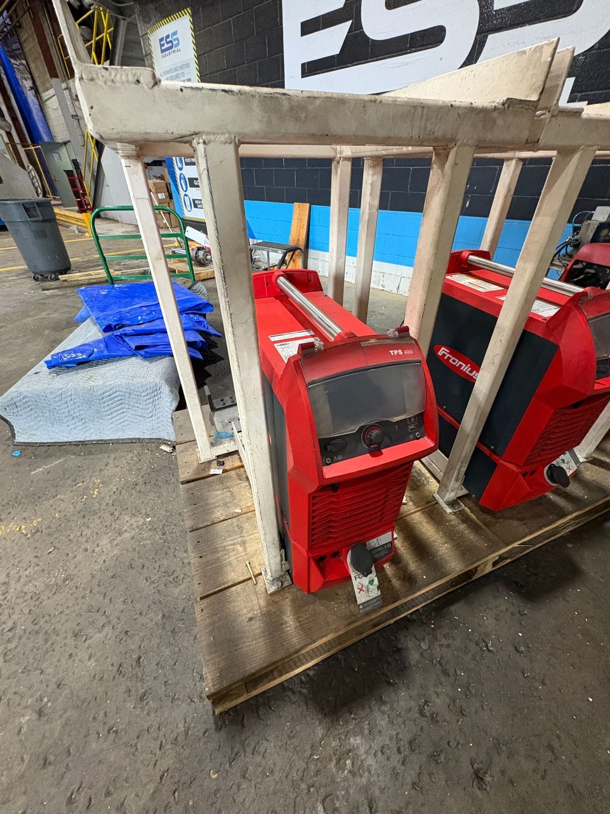 FRONIUS TPS 400I PULSE MV/NC 400A INDUSTRIAL MIG WELDING POWER SOURCE 3PH