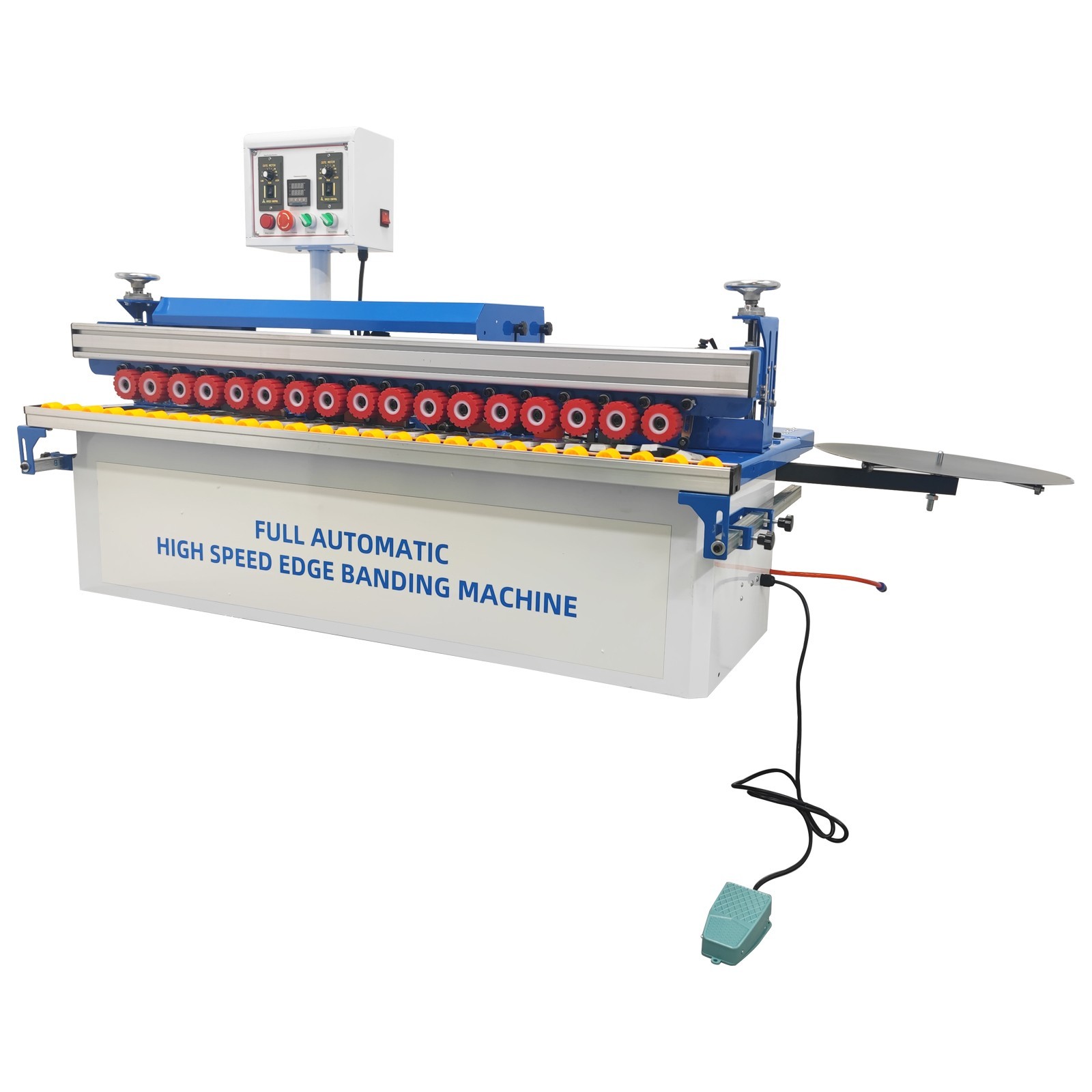 110V Woodworking Edge Bander Edge Banding Machine for Straight and Curved Edges