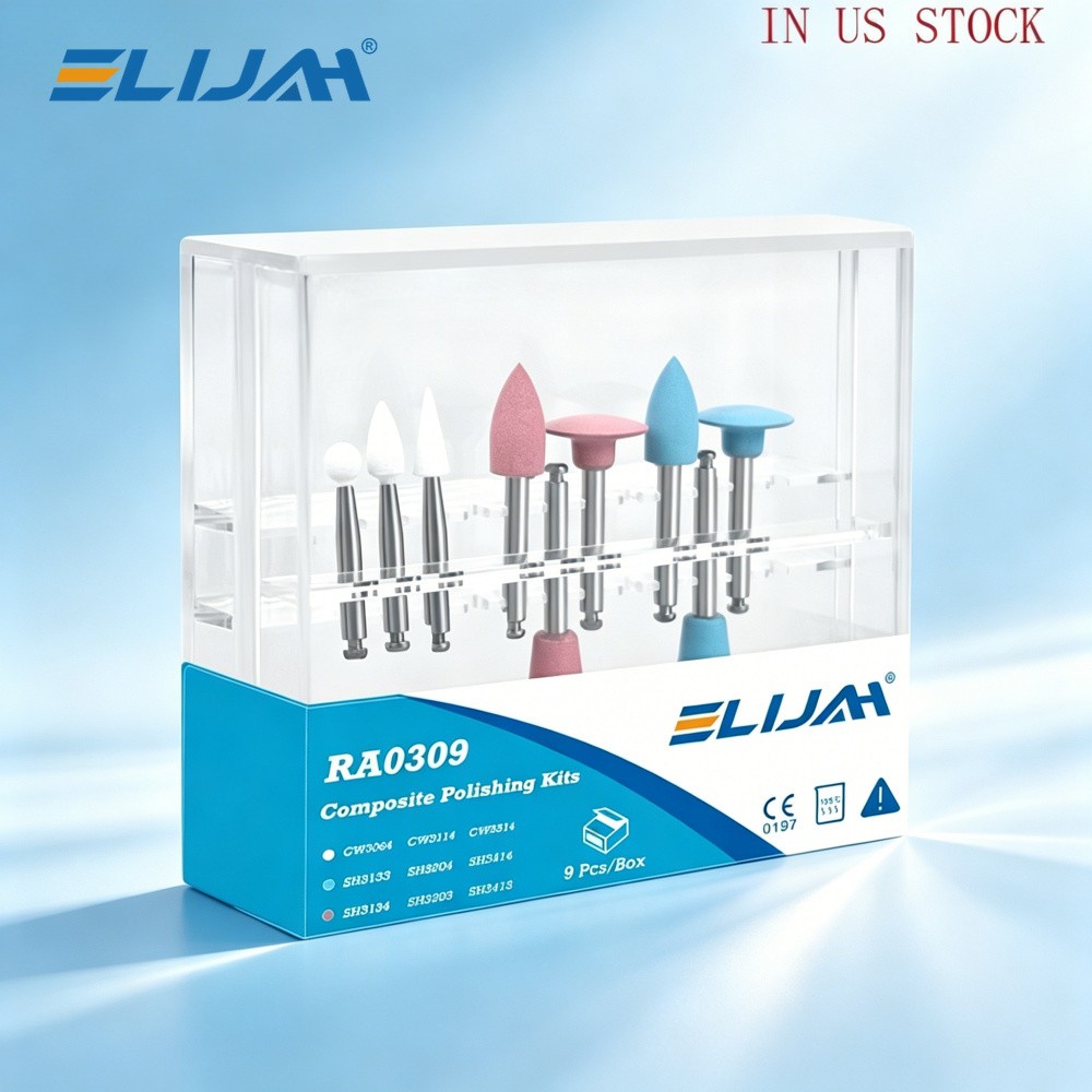 5Sets Dental Composite Polishing Kit RA0309 for Low-Speed Handpiece Contra Angle