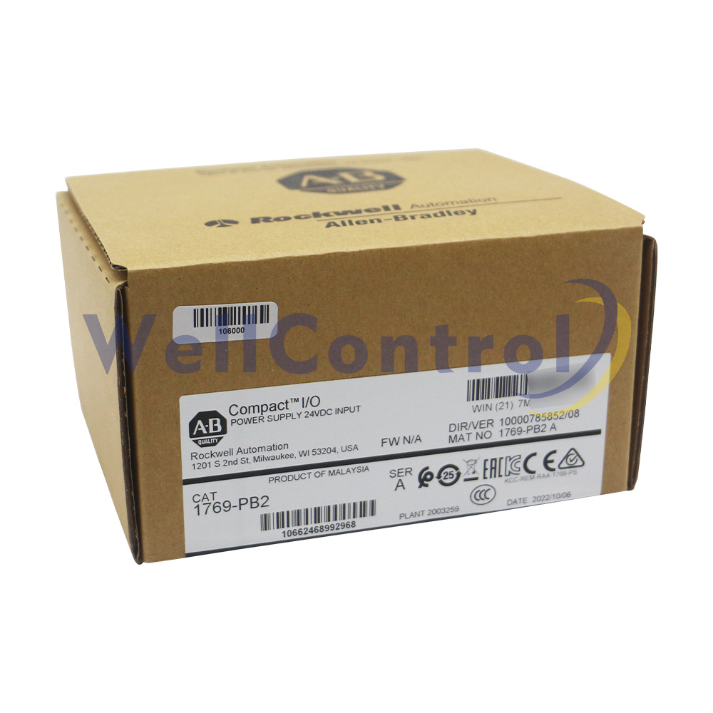 New Sealed 1769-PB2 Allen Bradley CompactLogix Power Supplies 24 VDC Input