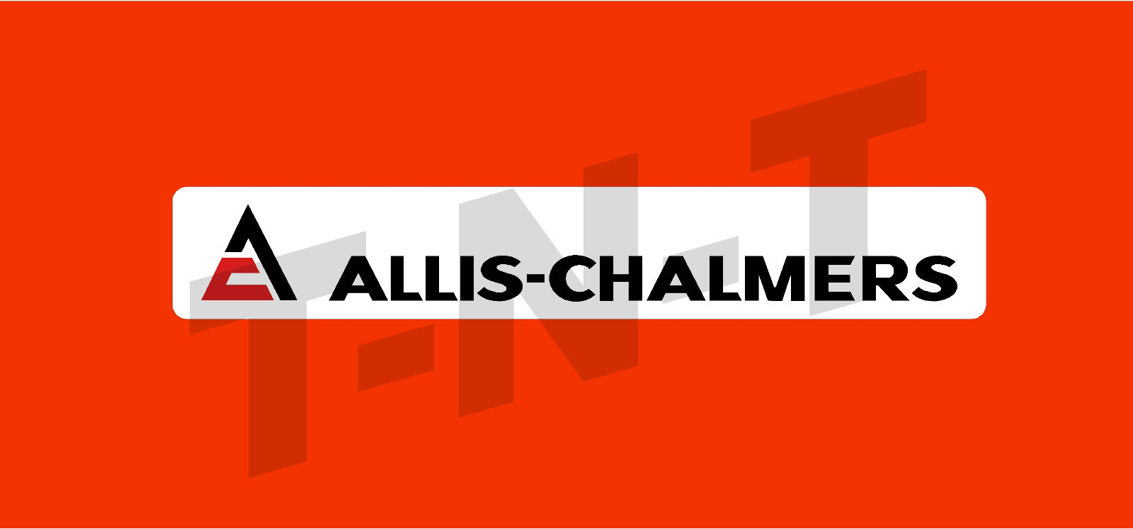 Allis Chalmers AC Implement decal sticker. 2.75 x 16.75 inches