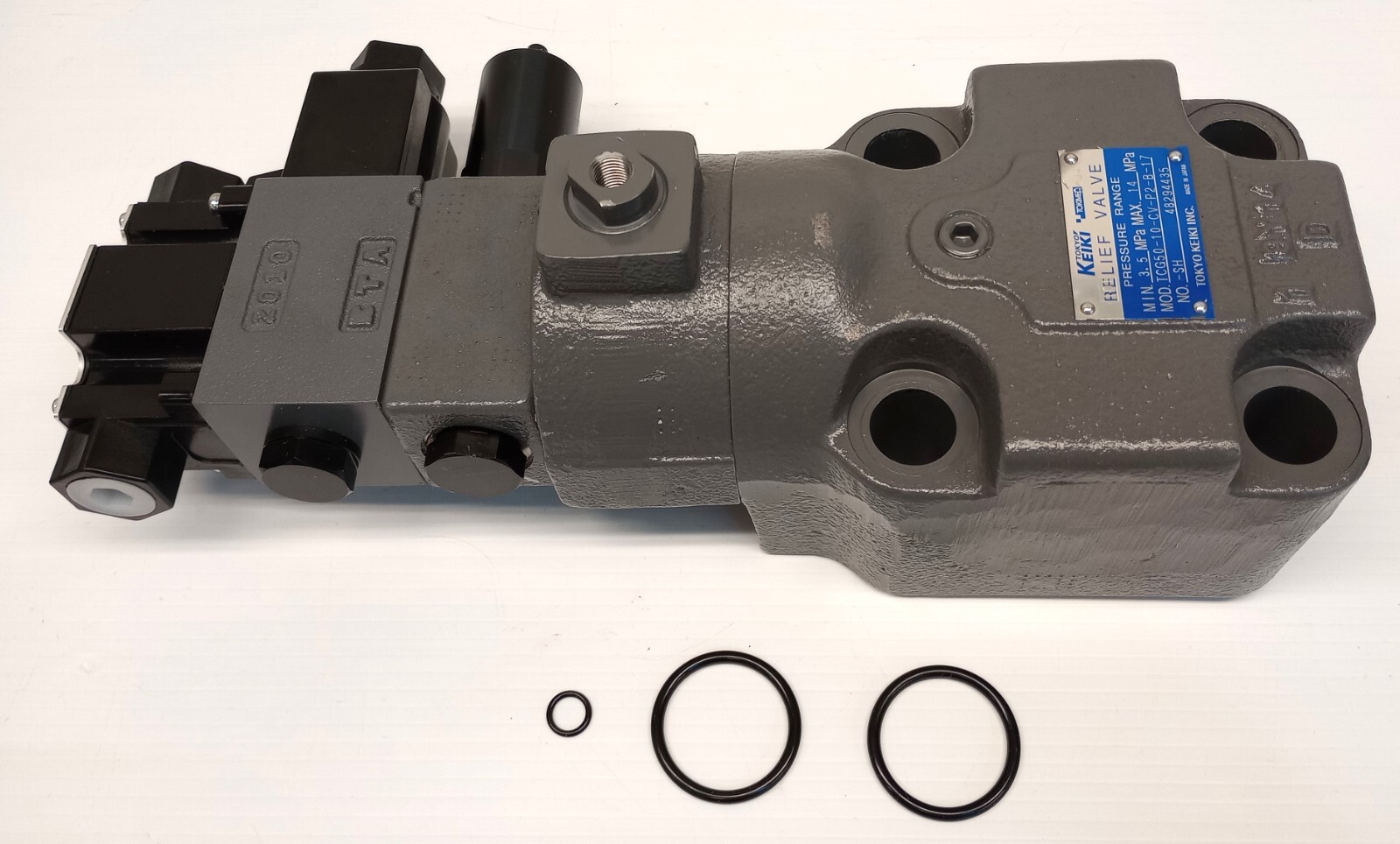 Tokyo Keiki TCG50-10-CV-P2-B-17-SH Relief Valve TGMSL-3-L-50 DG4V30BMP2B7P1456