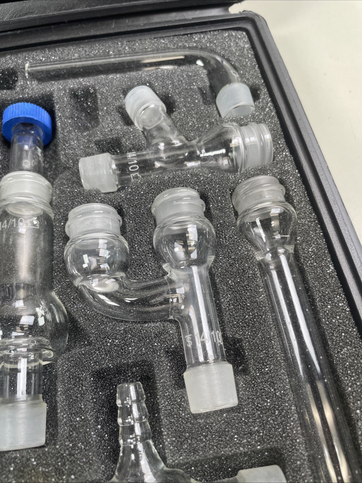 USED Kontes Microflex Williamson K-746000-0000 Chemistry Kit 18pc Glass + More 5