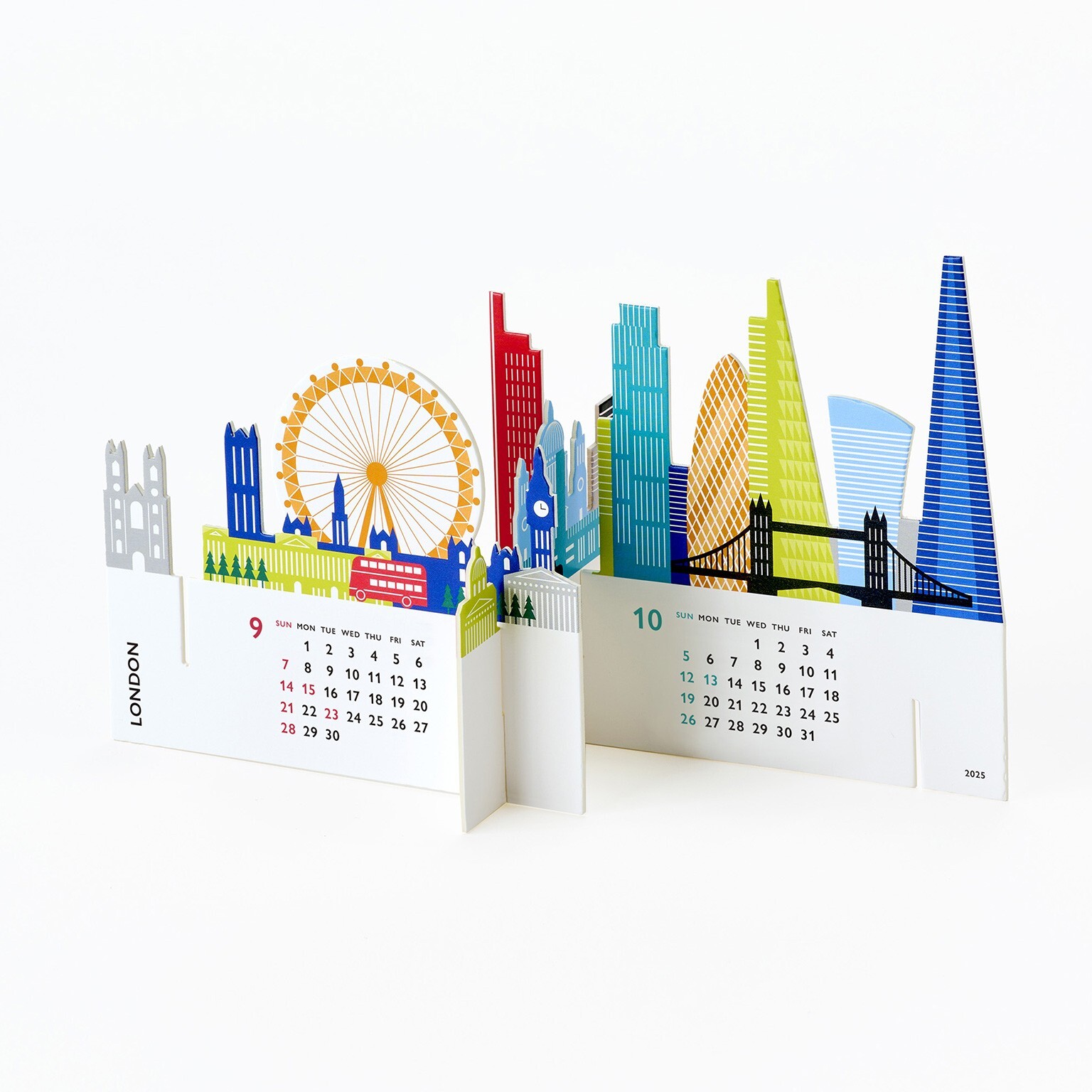 good morning Calendar Year 2025 Paper CITY/Zoo/Travel/Dogs/Tree/Green JAPAN NEW