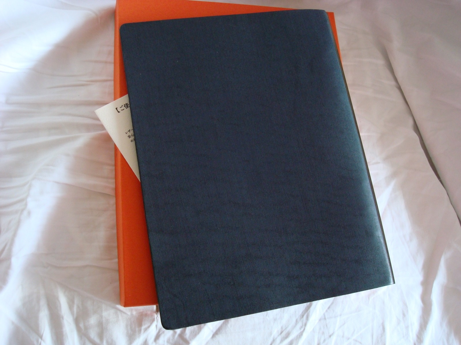 Plotter Horse Hair II 6-Ring Leather Binder – Black A5