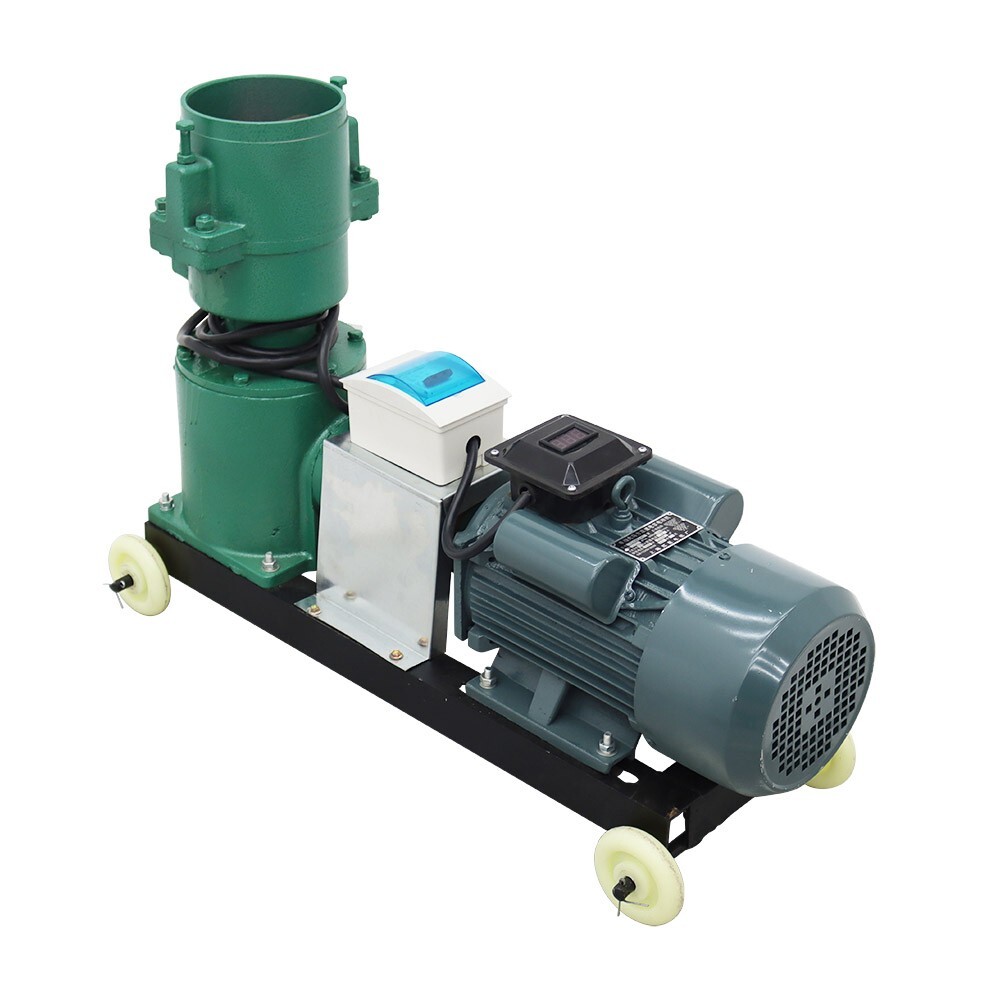 Animal Feed Pellet Mill Machine 8MM Holes Pellet Feed Granulator 2 Rollers 220V