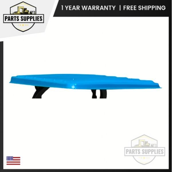 37″x45″ Blue SunGuard ABS Canopy with Quick Off/On Strut for New Holland Tractor