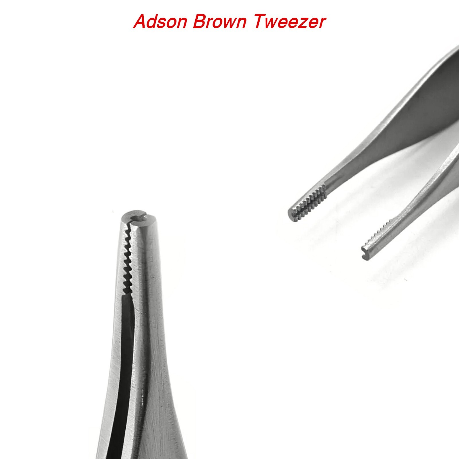 Dental Adson Brown Straight Thumb Tweezers Tissue Forceps Surgical Instruments