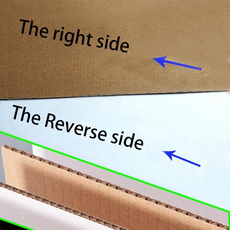 20 pack (12”x12”) One-side White Corrugated Cardboard Sheets,1/8 inch thick…