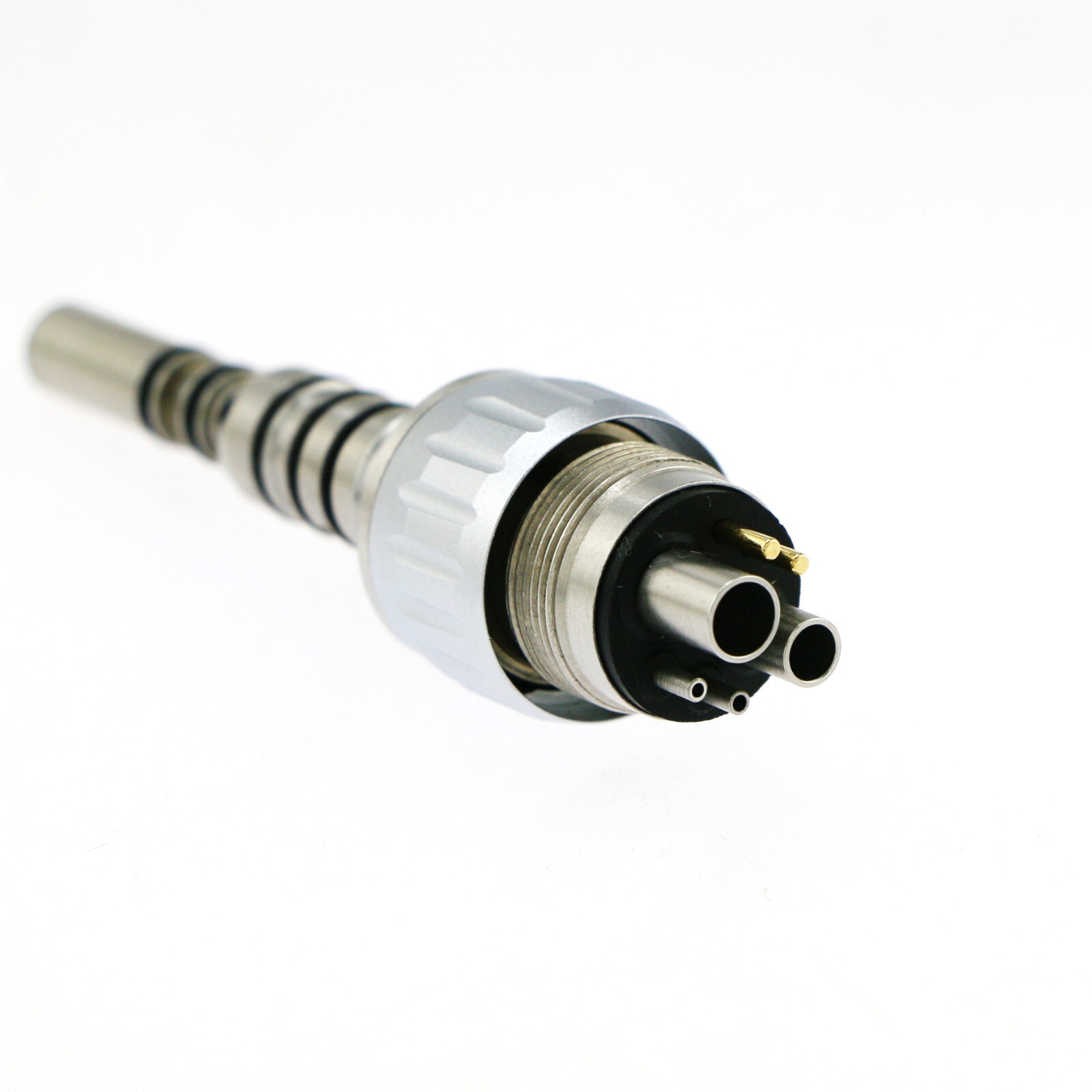 US BEING NSK KAVO Fit Dental LED Fiber Optic High Speed Coupling Adapter 4/6Hole