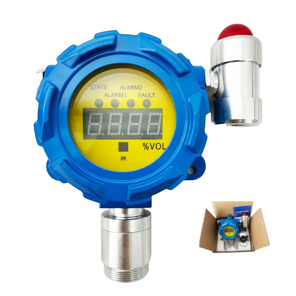 Fixed N2 Gas Detector Nitrogen Detector Continuous Operation Mode with 70%-100%