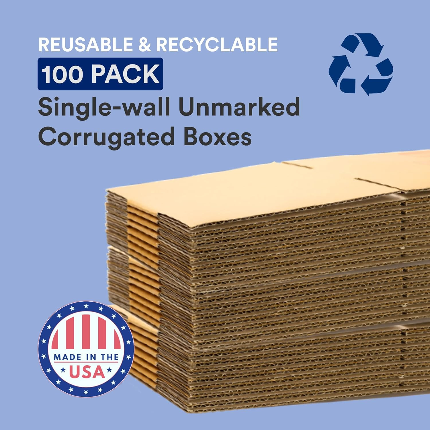 4X4X28 Tall Corrugated Boxes, Tall, 4L X 4W X 28H, Pack of 100 | Shipping, Packa