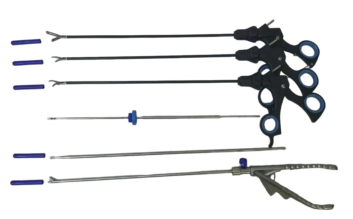 Laparoscopic Training Instrument Set Maryland Dissector Grasper Forceps Kit 5mm