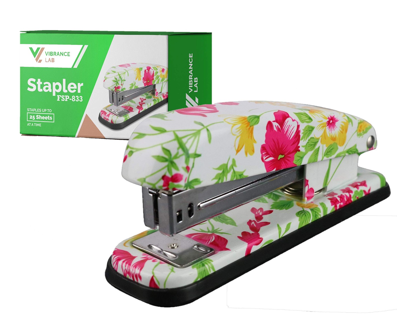 VIBRANZ-LAB Cute Heavy Duty Stapler for Home Office Supplies Standard Pretty …