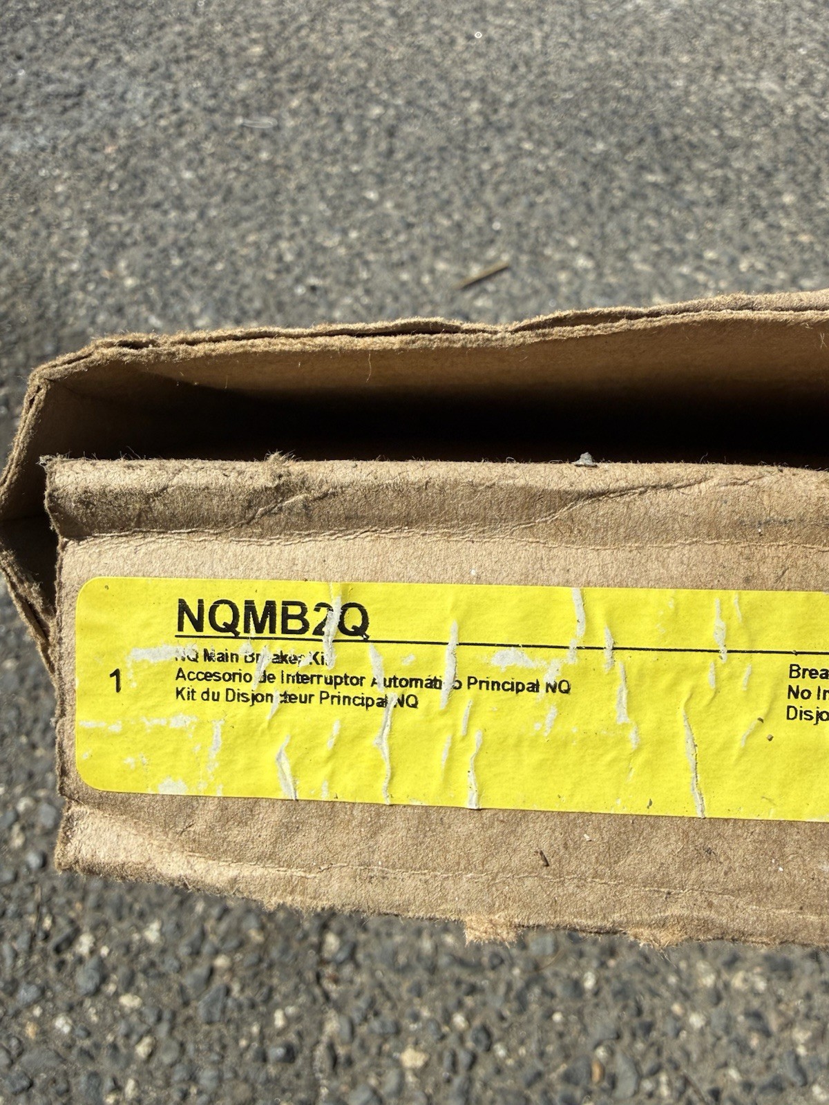 Square D NQMB2Q Main Breaker Kit Panelboard Accessory NOS New Old Stock