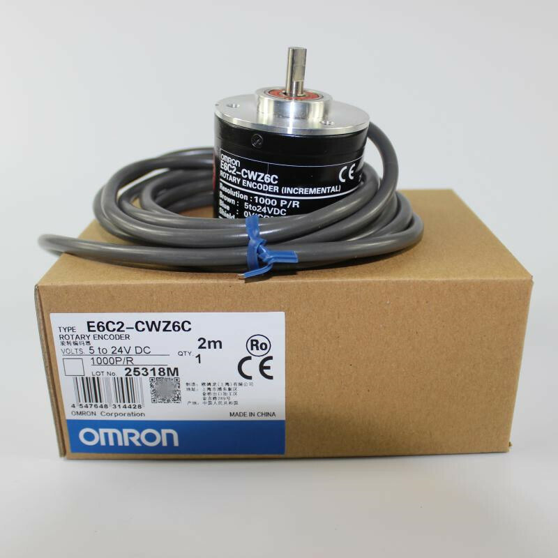 Brand New in Box Omron E6C2-CWZ6C 1800P/R Rotary Encoder