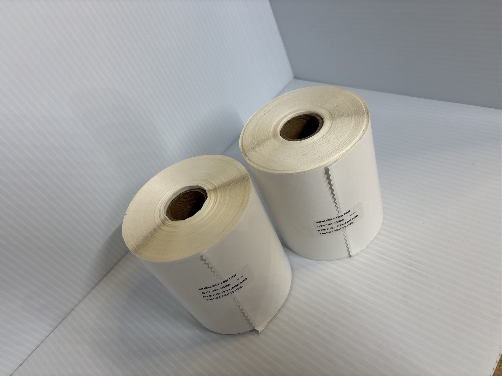 Thermal Labels 4” x 3”White-2 Rolls of 500 For Zebra ZP GX LP2844/GC420D