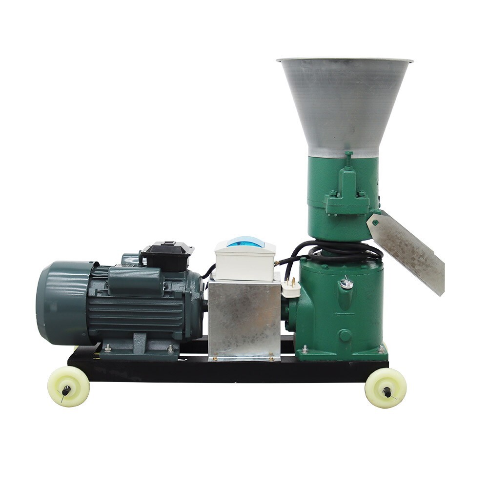 3MM Animal Feed Mill Pellet Machine Chicken Duck Pellet Press Maker 150kg/h 220V