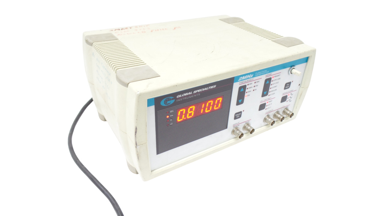 Global Specialties 105-2102 2MHz Function Generator – Free Shipping