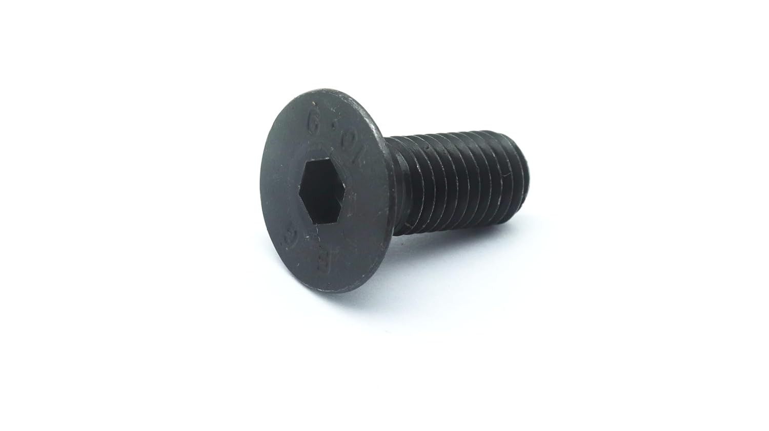 10Pcs M10 X 30Mm Black Flat Countersunk Head Hex Socekt Cap Bolts 10.9 Grade All