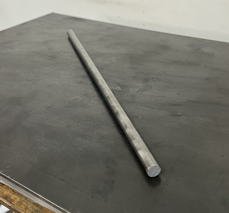 12L14 Steel Bar Stock 3/8 in (.375) Round x 12″, Screw machine Metal