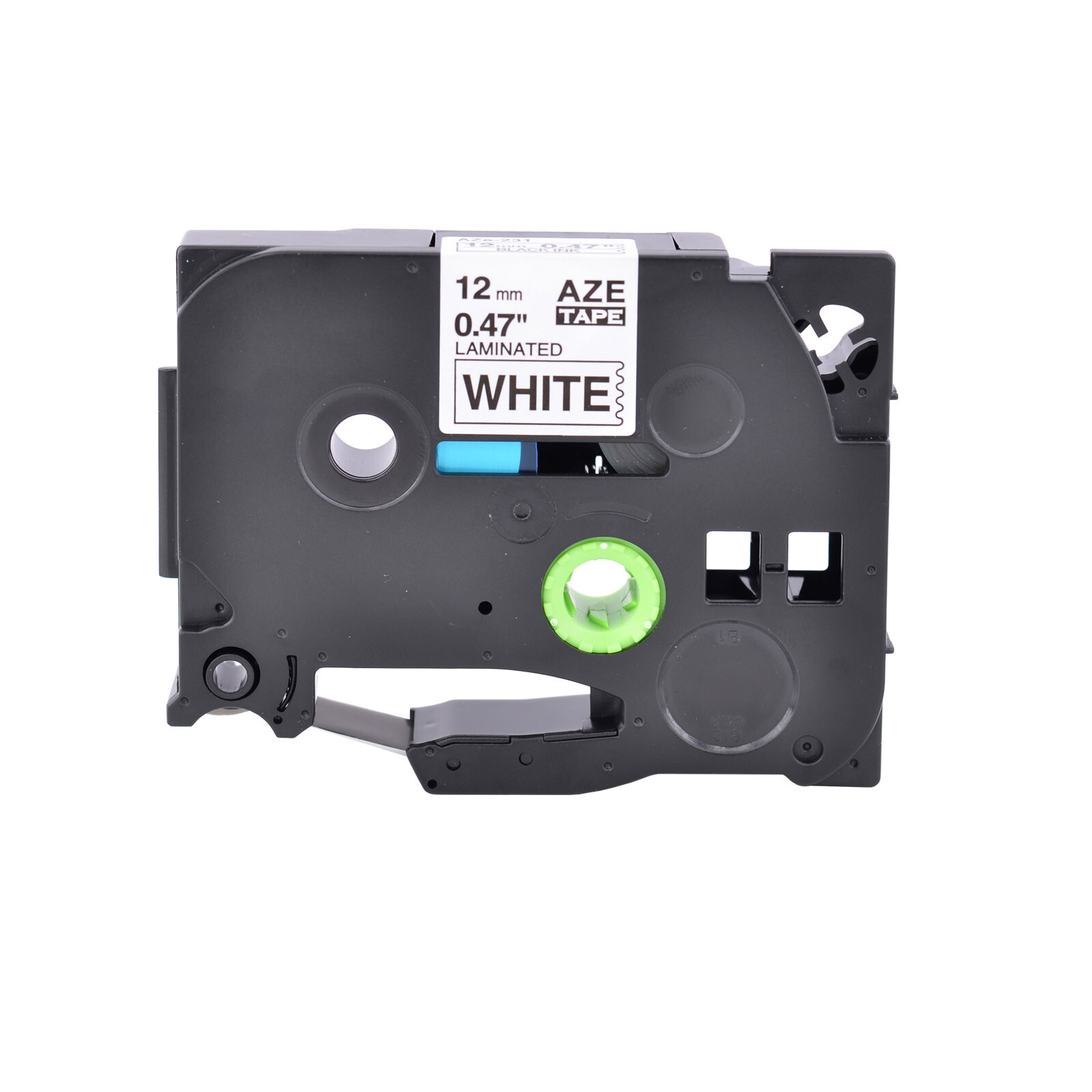 4PK Compatible for Brother TZ TZe 131-631 12mm Clear/White/Red/Yellow Label Tape