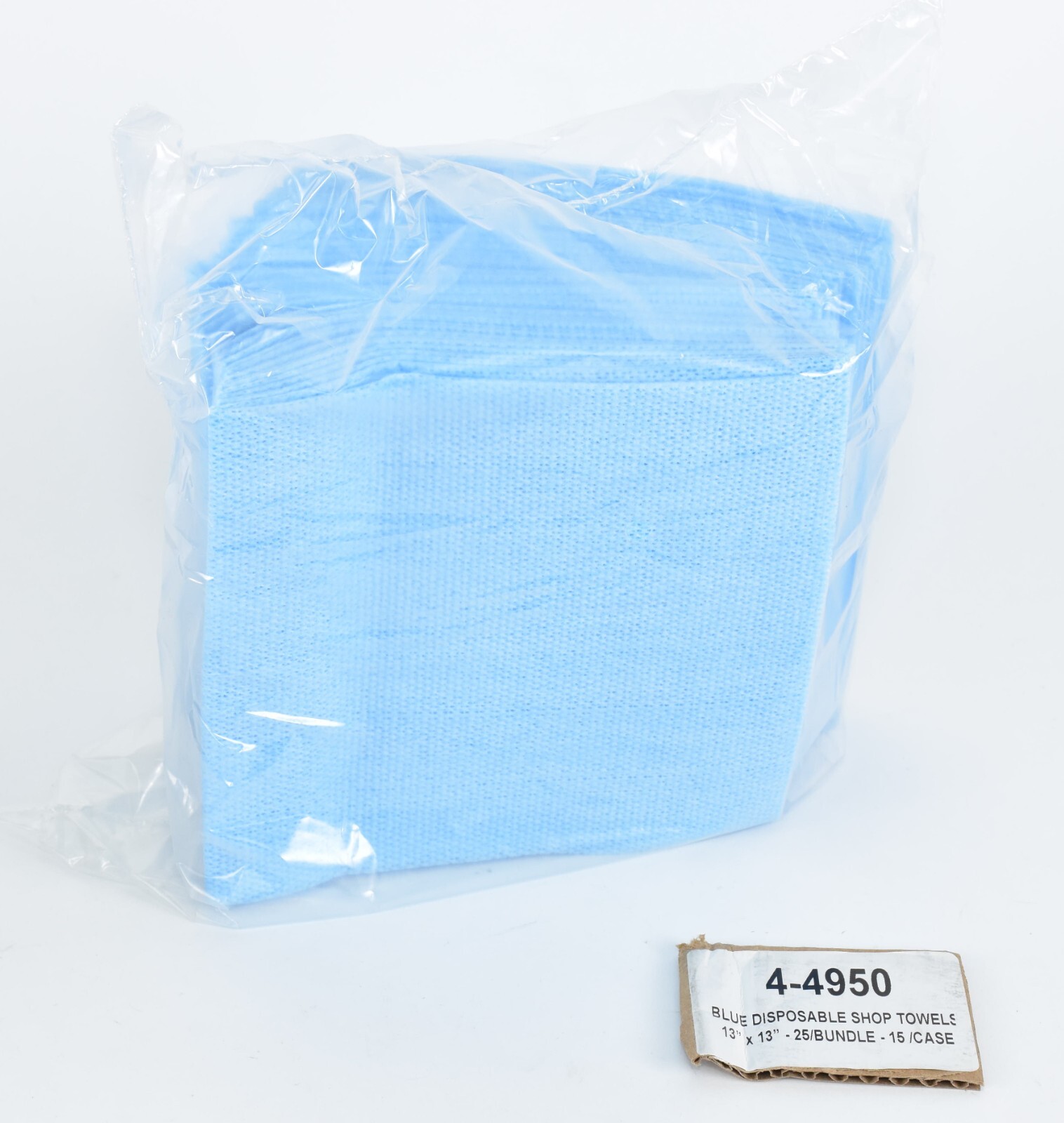 Mark Andy 4-4950 Blue Disposable Shop Towels 13″x13″ Bundle of 25 Z7