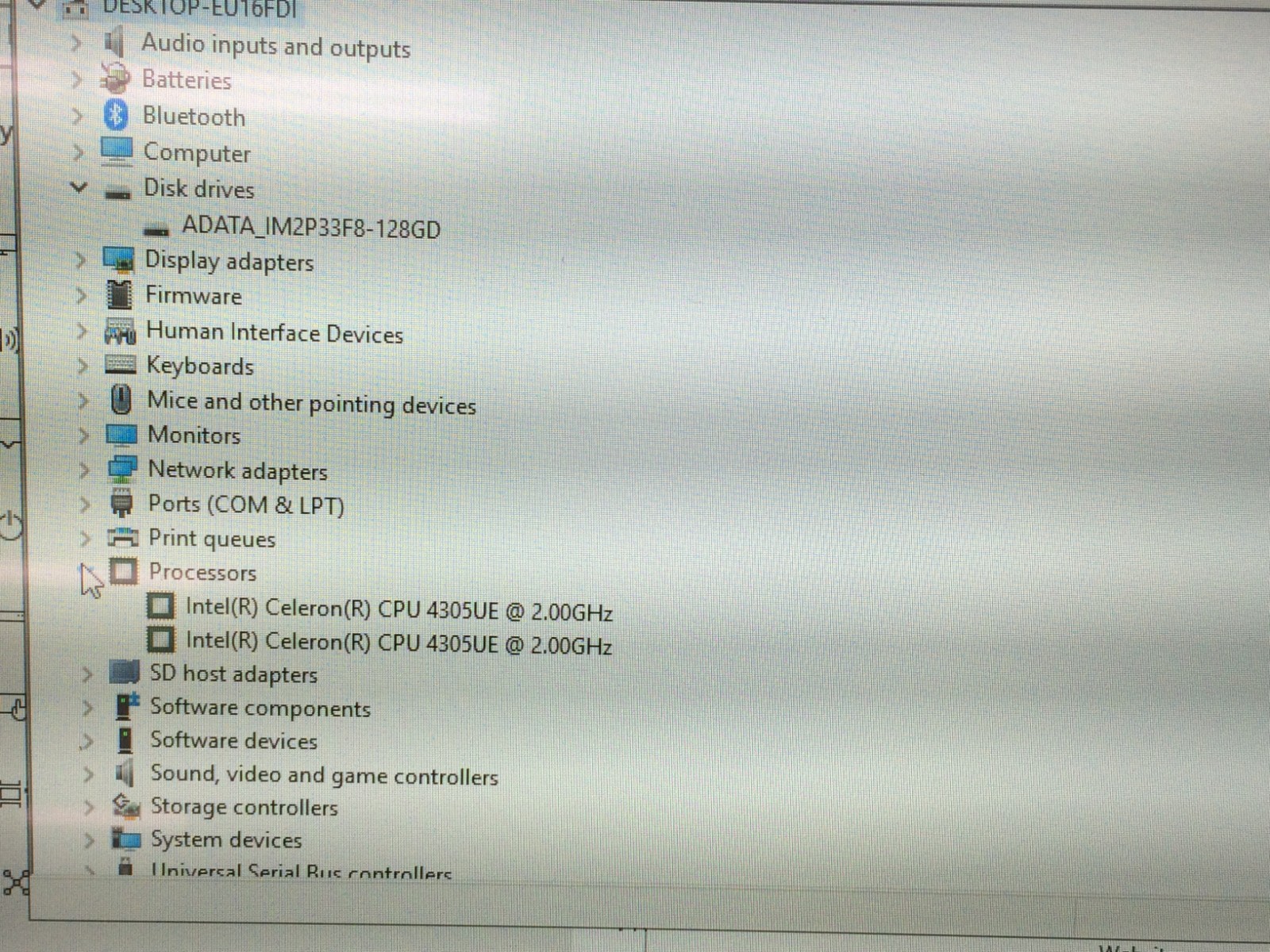 Oracle Micros Workstation 625X Intel Celeron 4305UE 2.0 GHz 8 GB 128 SSD Win 10