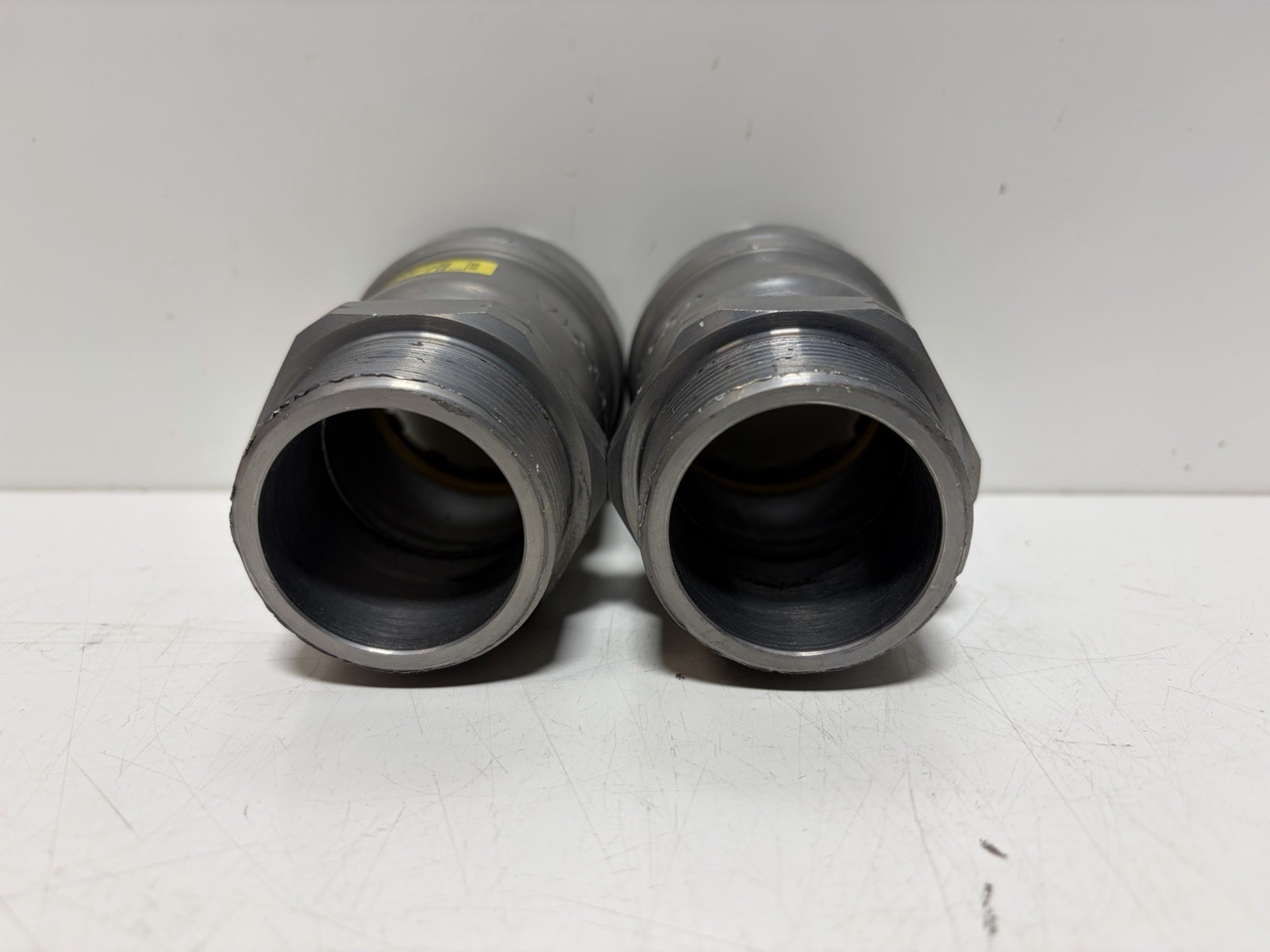 Lot Of (2) Viega 25121 1-1/2″ MegaPressG Male Adapter Carbon Steel P x MPT