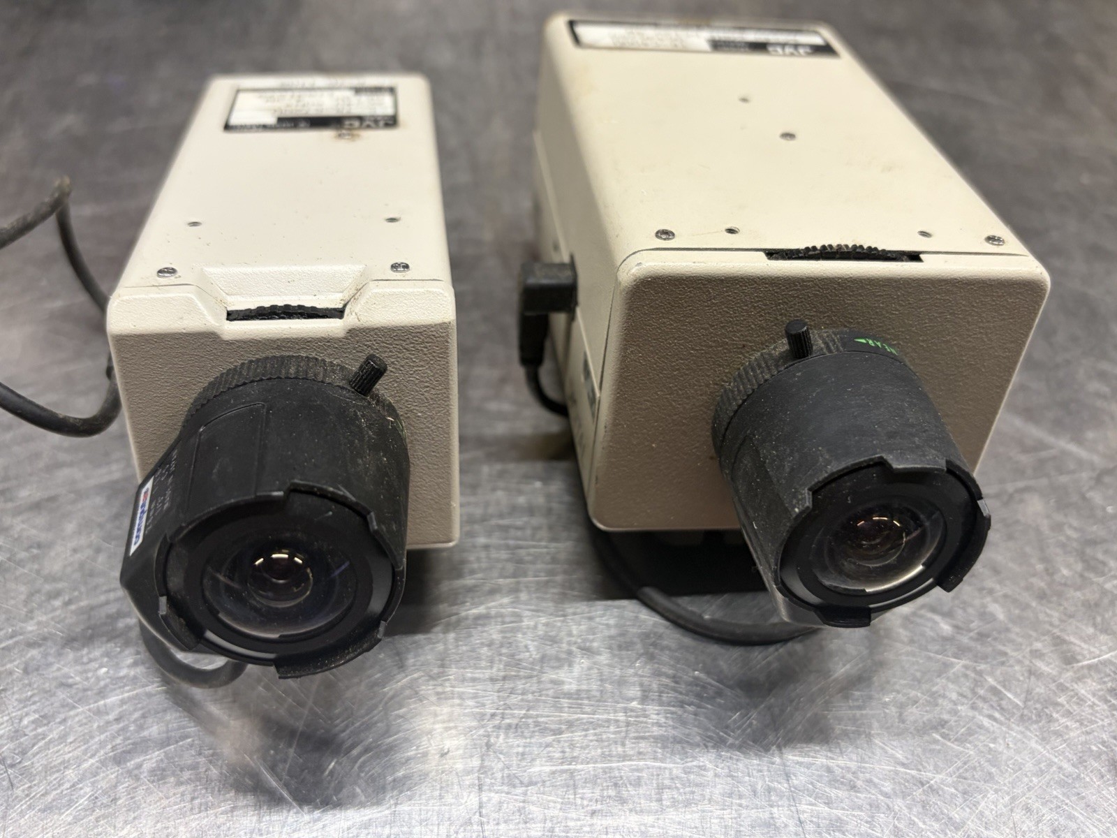 Jvc tk-c720U Tk-c400U color video camera UNTESTED – 2 Cameras – Free Ship