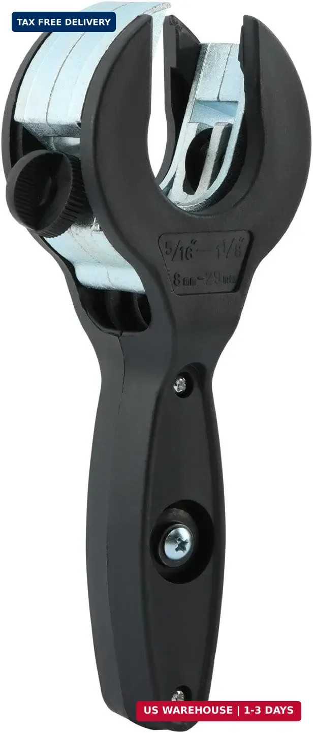 Ratcheting Tubing Cutter, 2 in 1 Close Quarters Tube Compact Cutter, Portable Ra