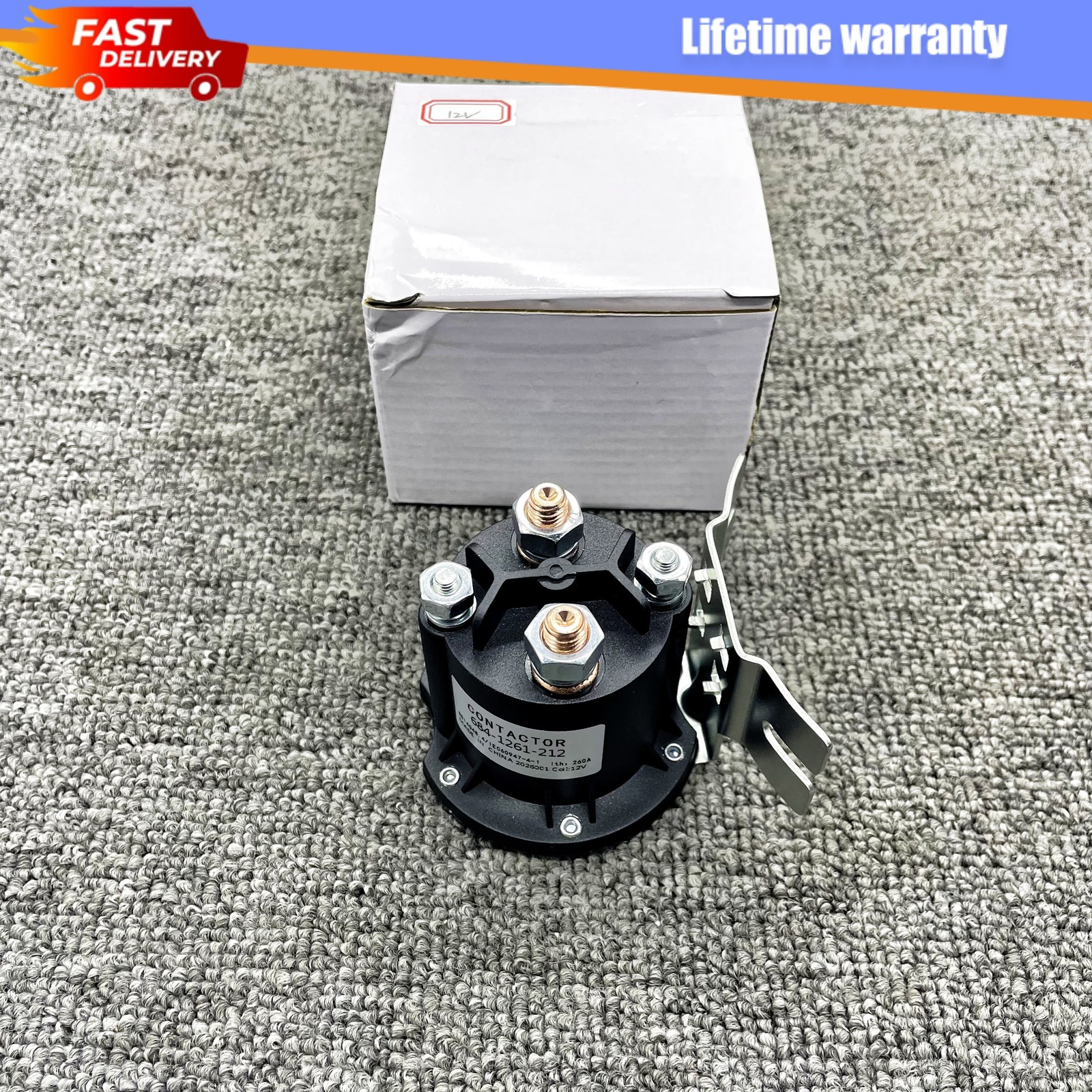 Trombetta 684-1261-212 12V DC Powerseal Contactor Relay Heavy Duty