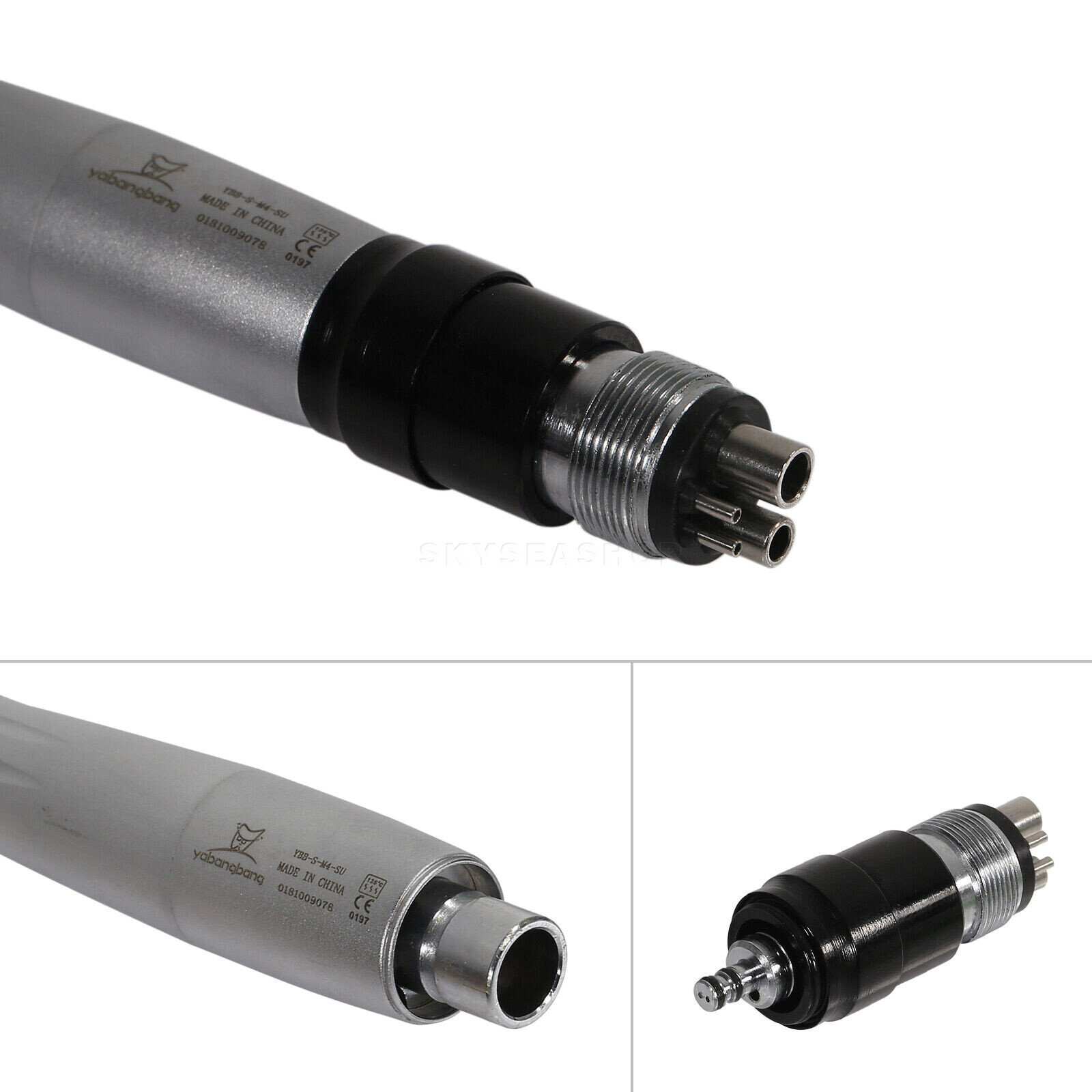 Large Torque Dental High Speed Handpiece LED/No-LED & 4-Hole Coupler NSK Style