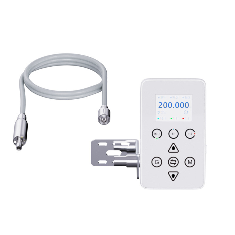 Dental Built-in LED Electric Motor/1:1 1:5 16:1 Fiber Optic Handpiece 2/4Holes