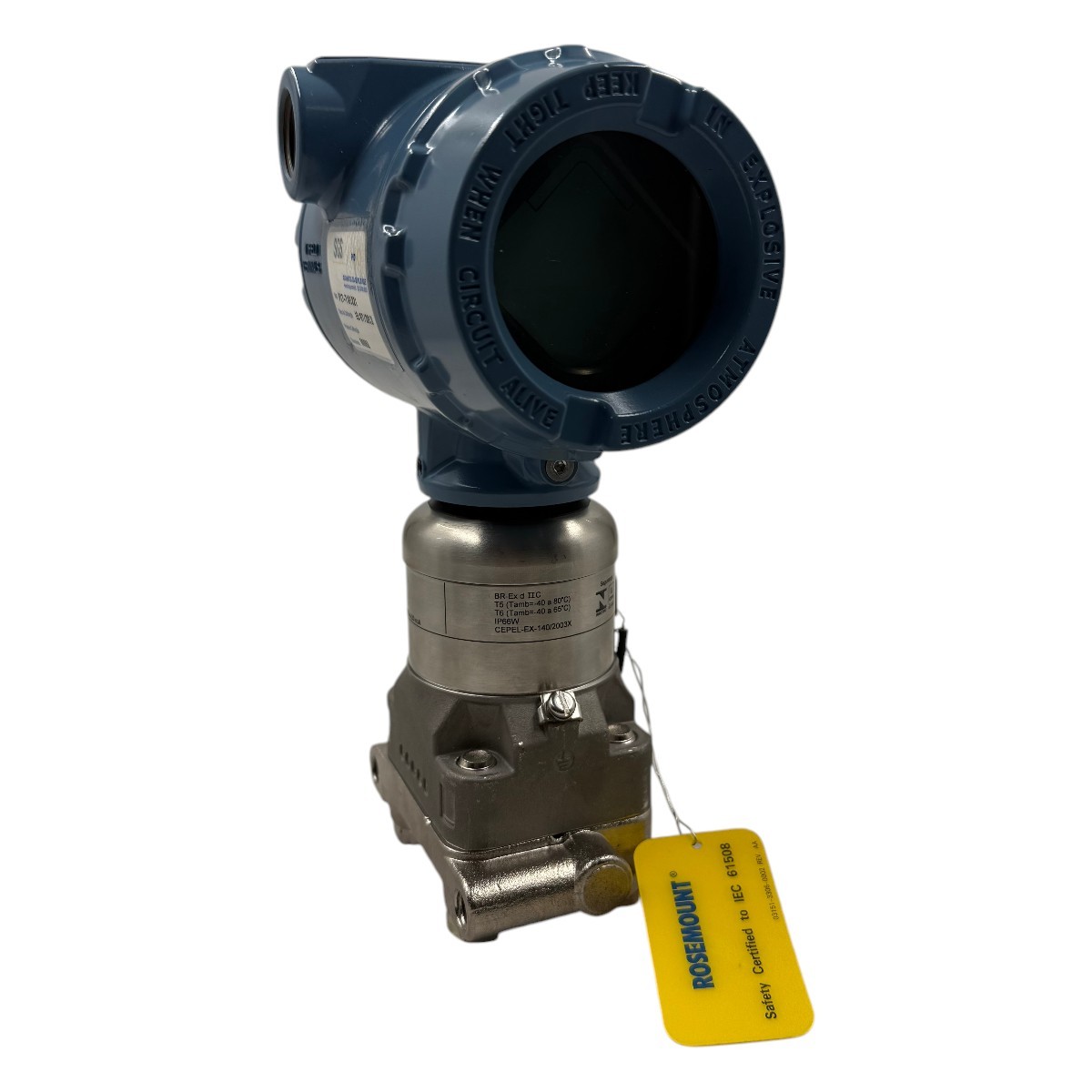 Transmissor pressão Rosemount 3051S2CA4A2E11 0 a 160 kgf/cm2