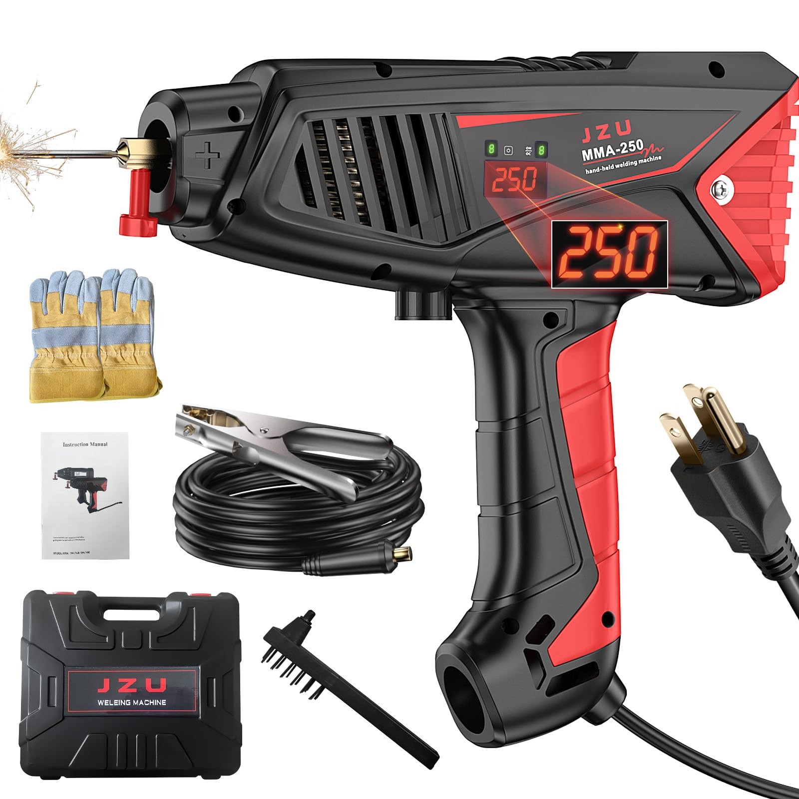 Saker Portable Electric Welding Machine,110V Portable Welder Handheld with IG