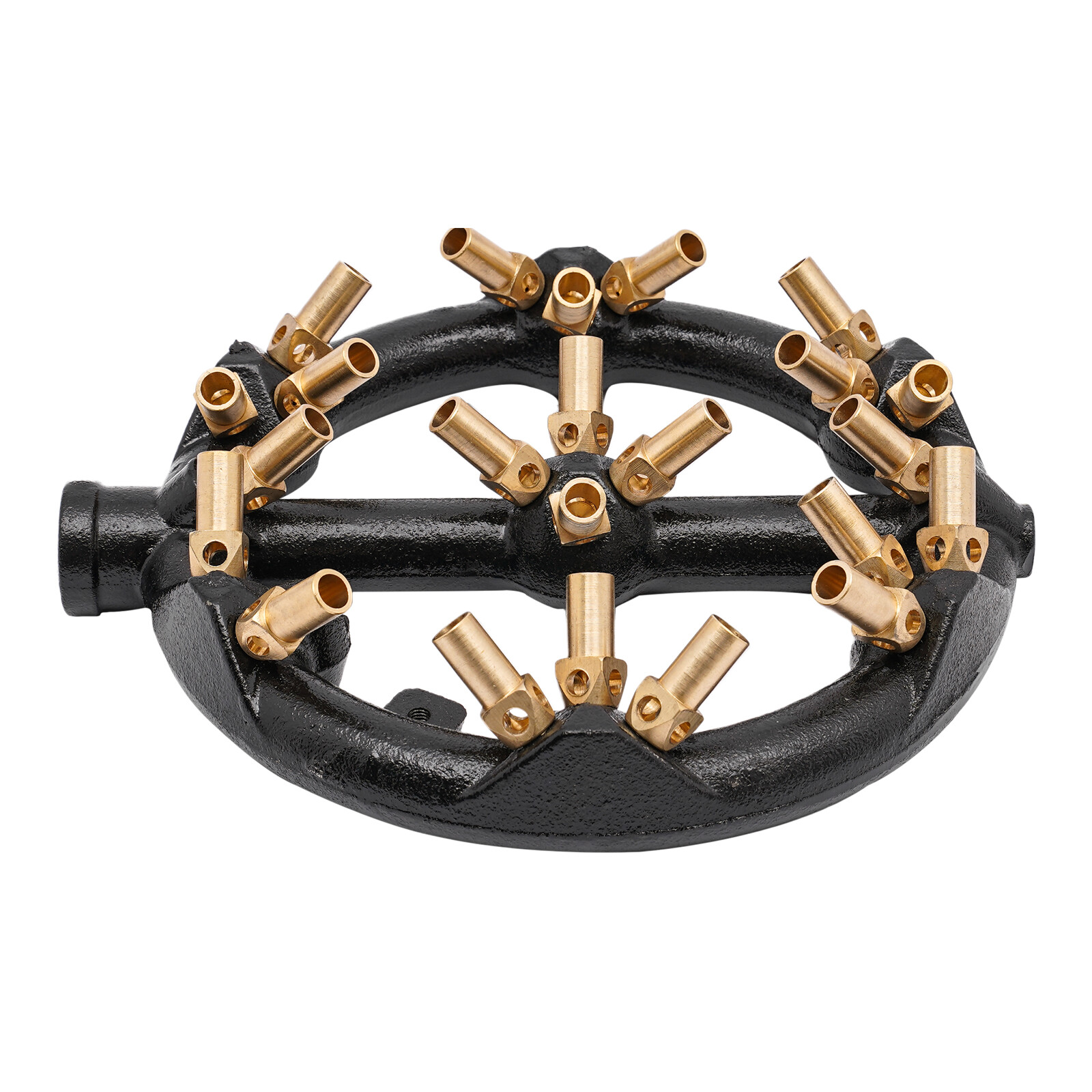 23-Tips Natural Gas Jet Burner For Chinese Wok Range Cast Iron Body Round USA