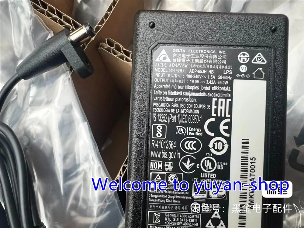 1PC NEW Original AC Adapter For Delta ADP-65JH HB 19V 3.62A 65.0W #T7851 YS