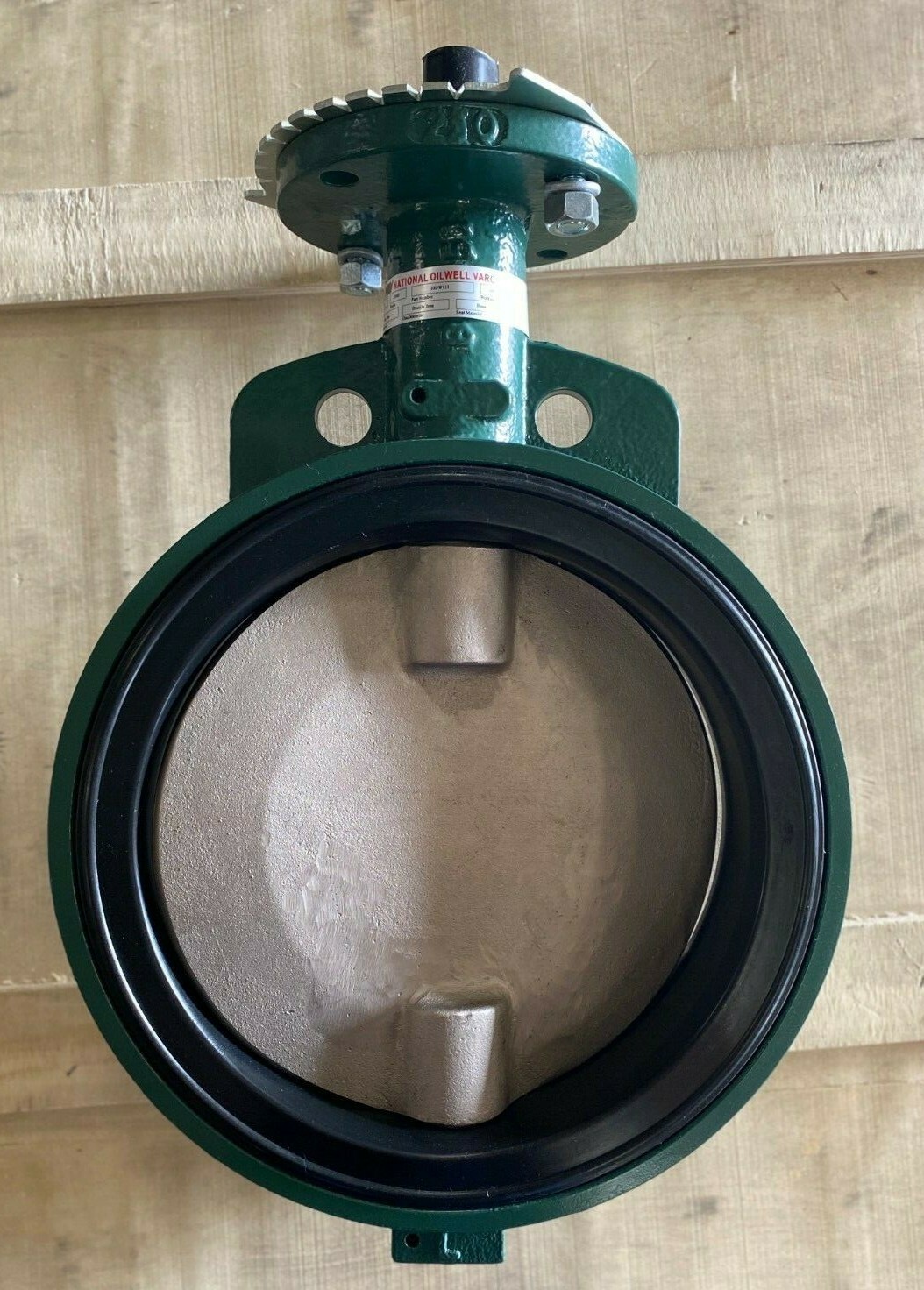 10″ Wafer Butterfly Valve, Ductile Iron Disc, Buna Seat 200 PSI W/ Handle (NEW)
