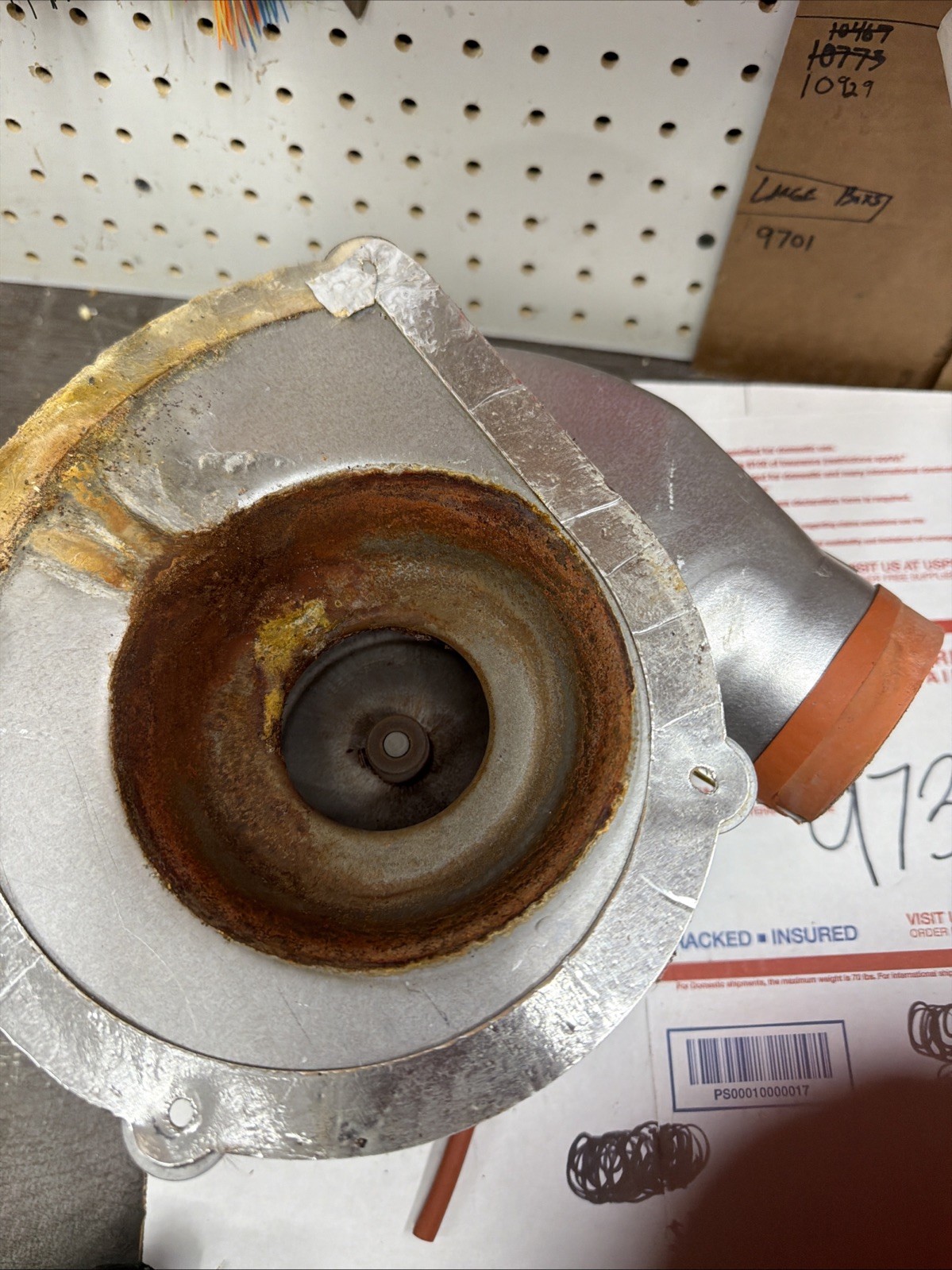 Rheem Ruud 70-101087-01 Fasco 7021-11559 Furnace Draft Inducer Motor used tested