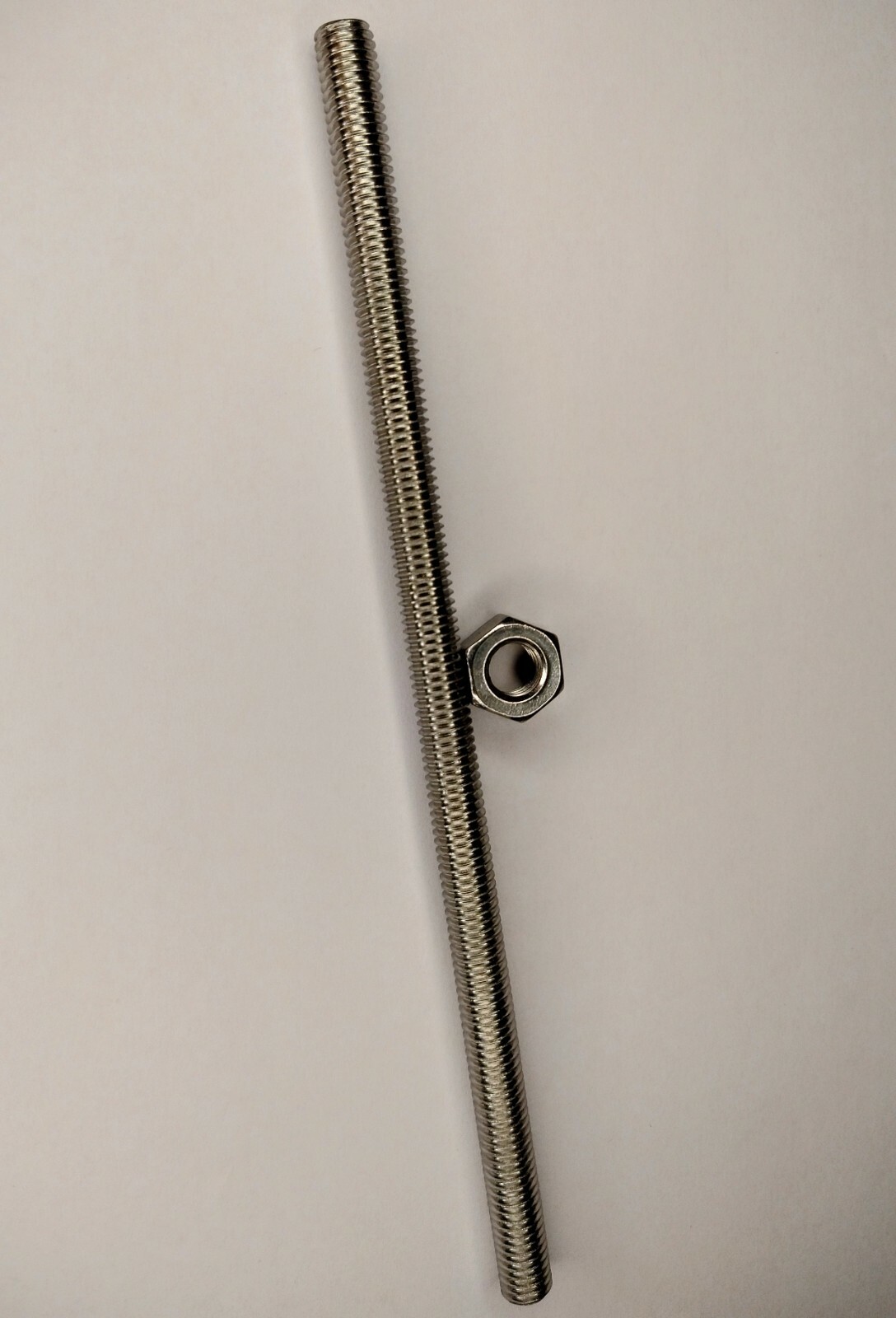 M8 170mm Stainless Steel Fully Threaded Rod DIN975 M8-1.25 M8x170mm With Hex Nut
