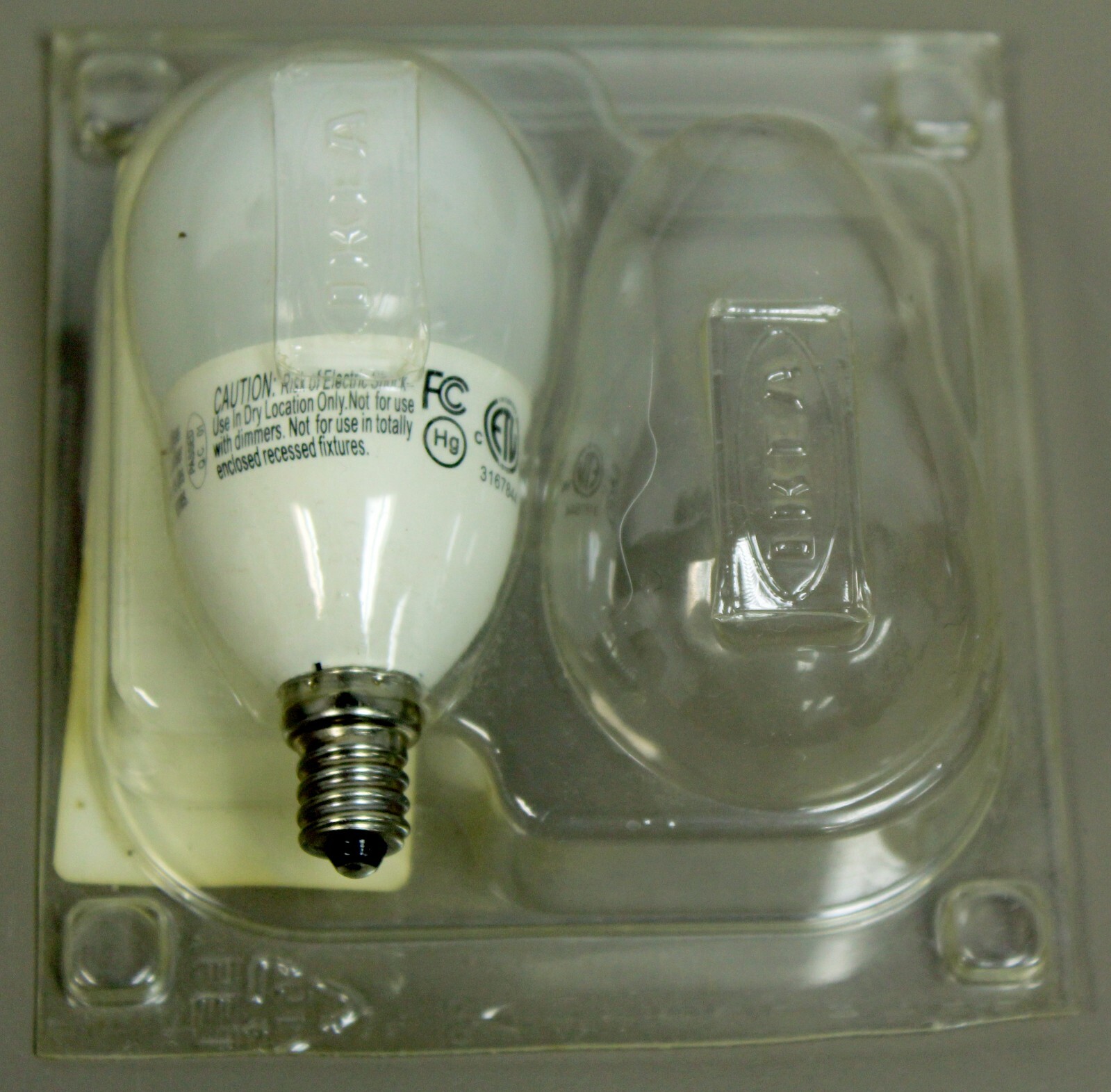 Ikea Sparsam Low Energy Bulb ES0806G7 E12 7W 120mA 290lm 2700K AC 120V 60Hz 0925