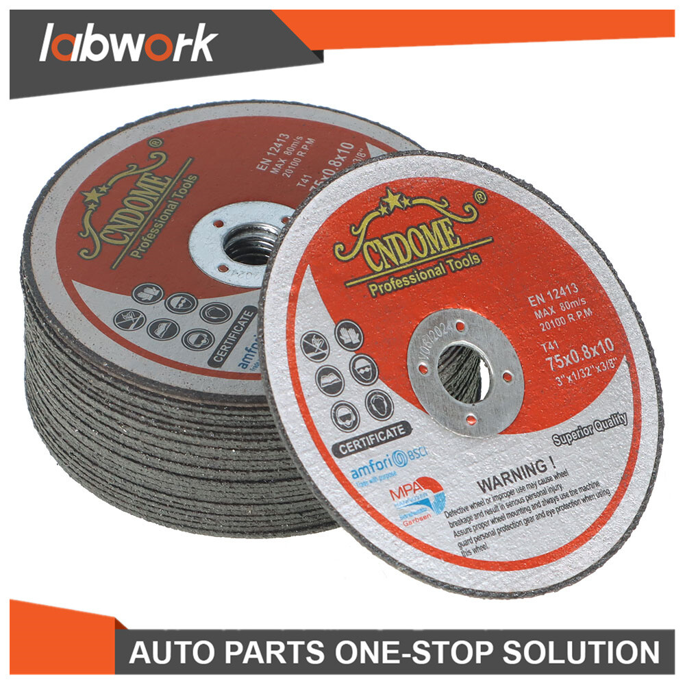Labwork Cut Off Wheels Metal & Stainless Steel For Die Grind 25Pcs 3″x1/32″x3/8″
