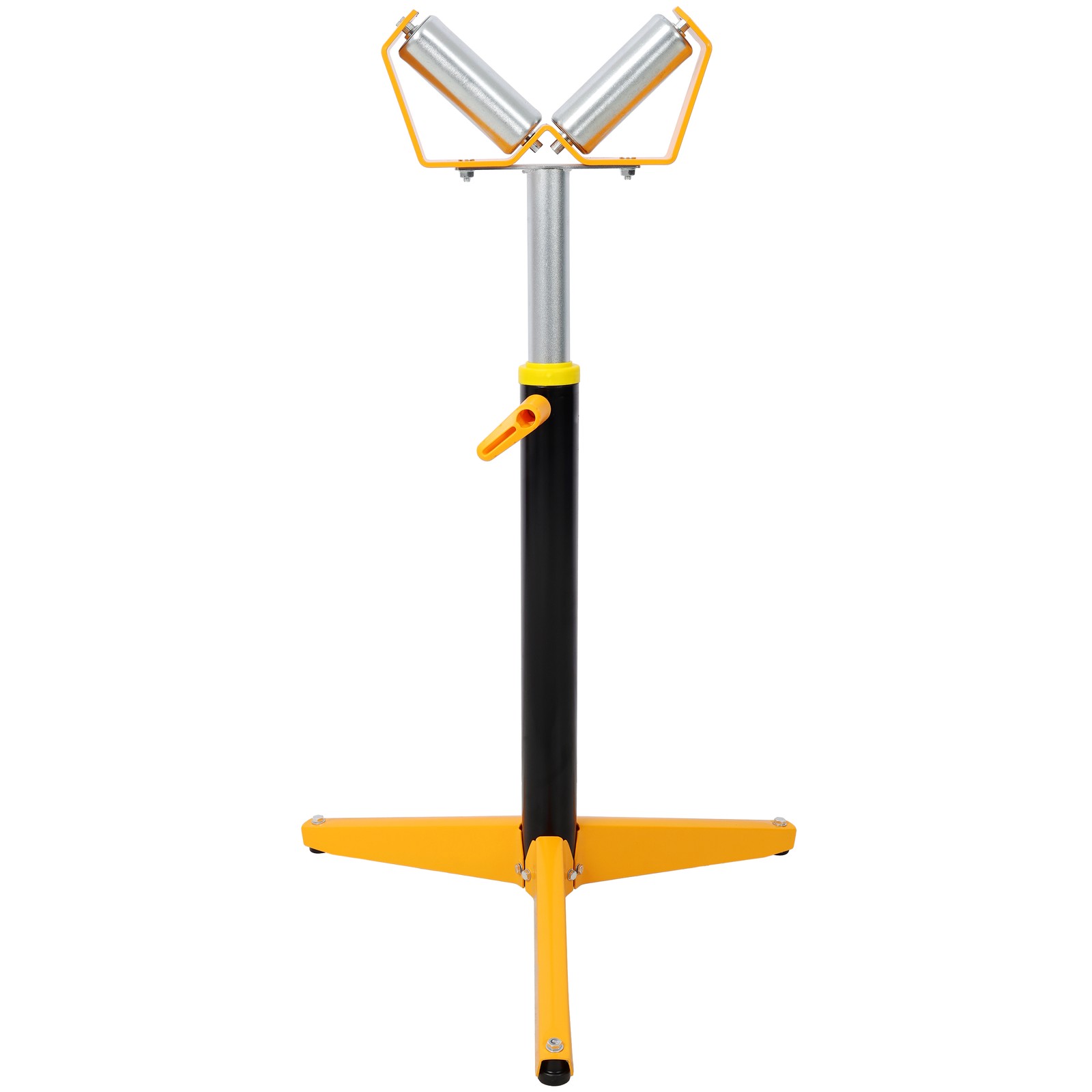 V Shape Heavy Duty Roller Stand,Material Support Stand,Adjustment from 29.5″-48″